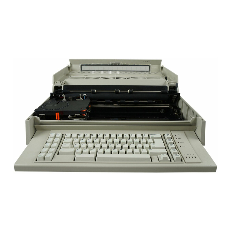 IBM 6 - Lexmark Wheelwriter 6 Professional... User manual IBM 6 - Lexmark Wheelwriter 6 Professional... User manual