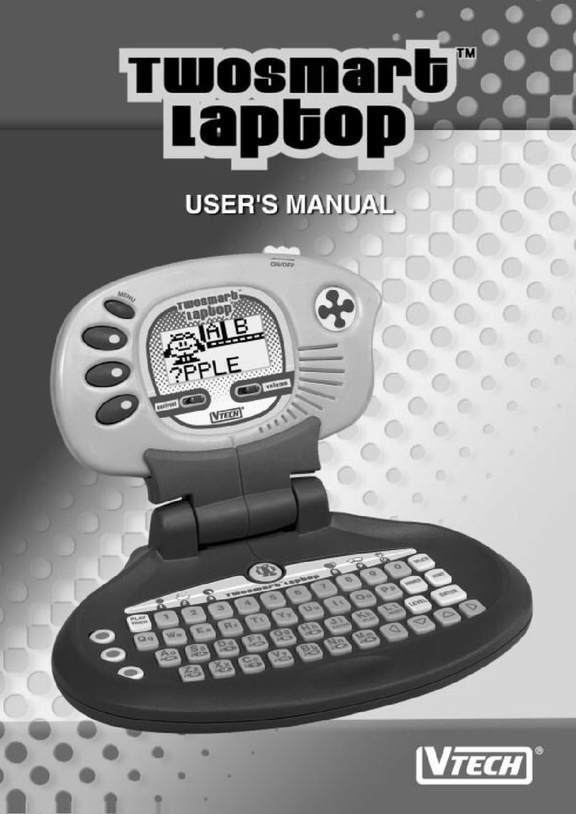 V-tech Two Smart Laptop User manual