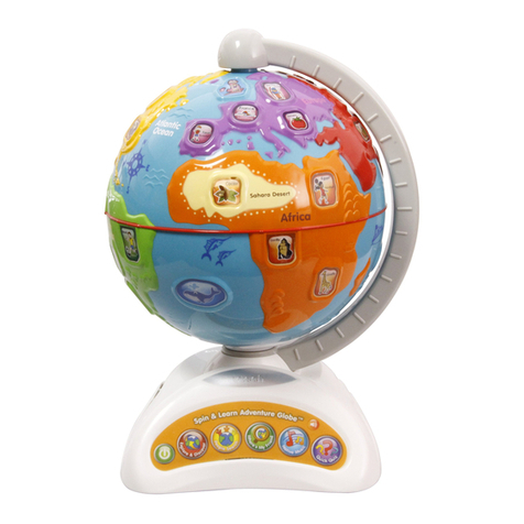 V-tech Spin & Learn Adventure Globe User manual V-tech Spin & Learn Adventure Globe User manual