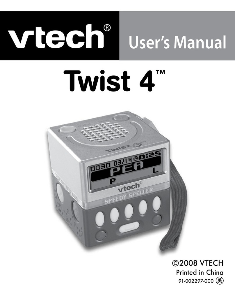 V-tech Twist 4 User manual