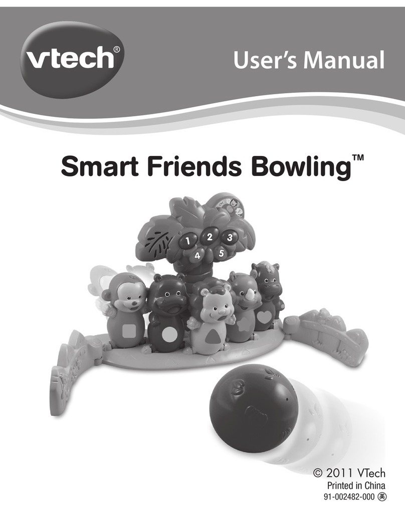 V-tech Smart Friends Bowling User manual V-tech Smart Friends Bowling User manual