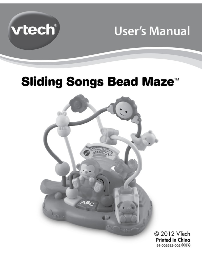 V-tech Sliding Songs Bead Maze User manual