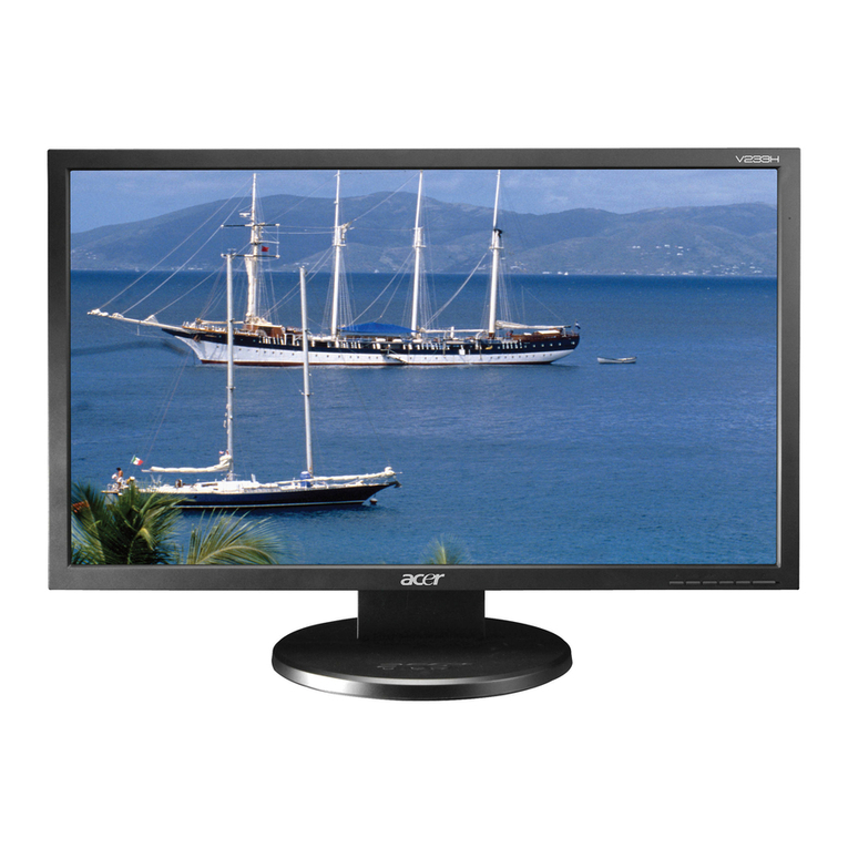 Acer V233H Series User manual