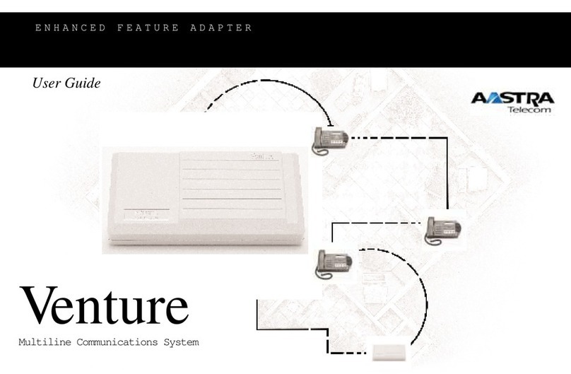 Aastra Enhanced Feature Adapter User manual