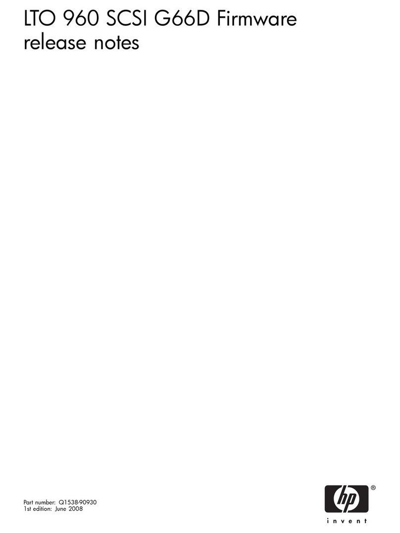 LTO Q1595B - StorageWorks Ultrium 960 Tape Drive Firmware release notes