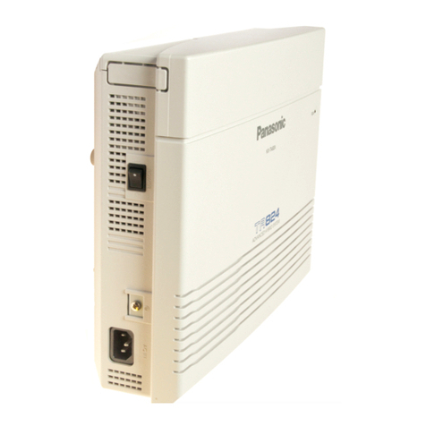Panasonic KX-TA82483 - Expansion Cards Programming manual