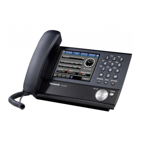 Panasonic KX-NT400 User manual Panasonic KX-NT400 User manual