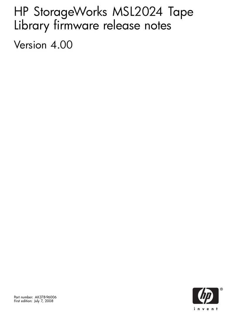 HP MSL4048 - StorageWorks Ultrium 920 Tape... Instruction Manual