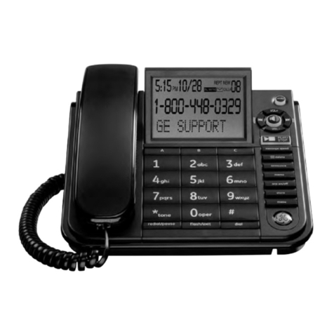 GE -295861 - Corded Desktop CID Itad User manual
