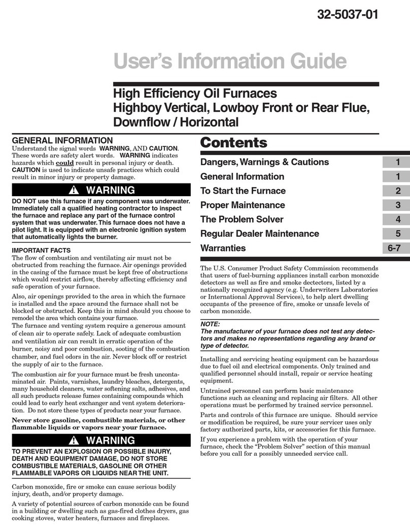 American Standard *HV1MO87 User’s guide Owner's manual