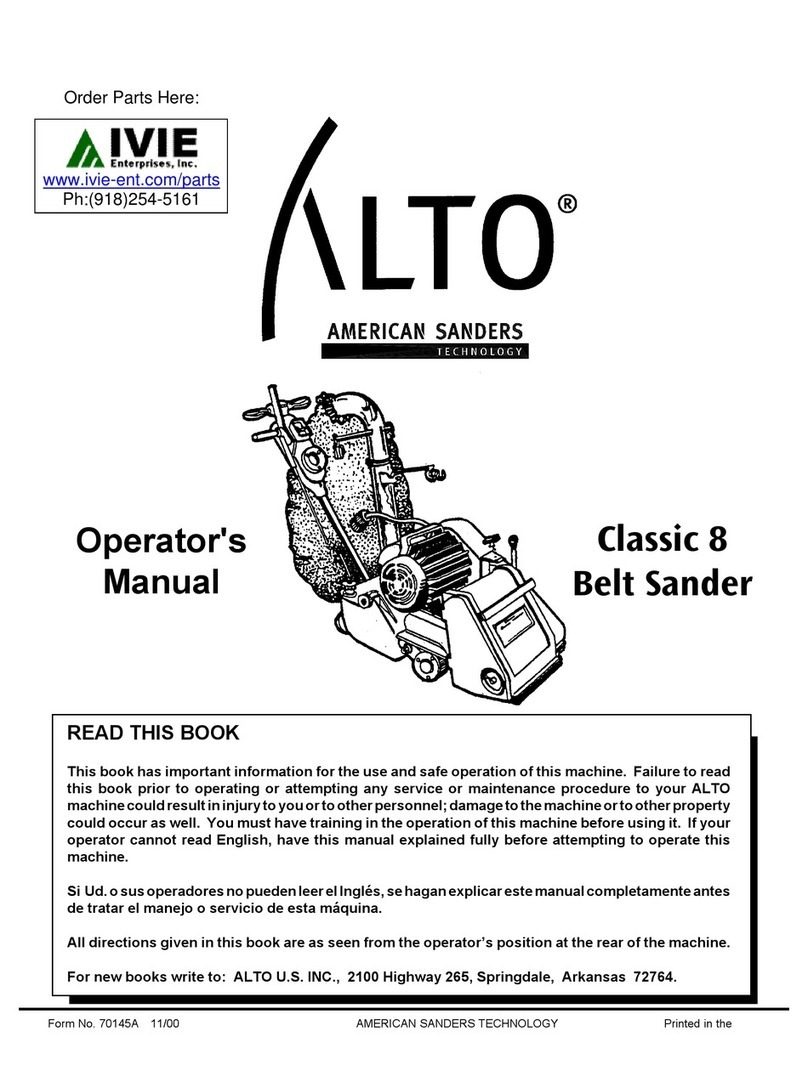 Alto Apollo 8 User manual