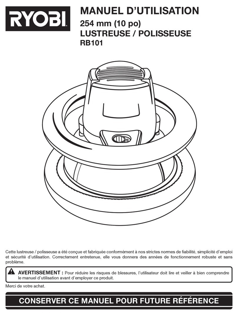 Ryobi RB101 Configuration guide