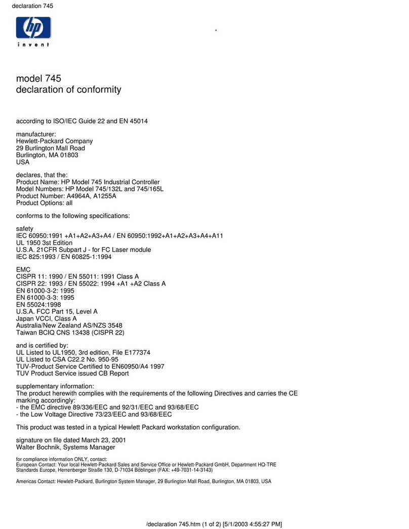 HP Model 745 - VME Workstation Reference guide