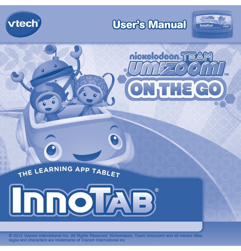 V-tech InnoTab Software - Team Umizoomi User manual
