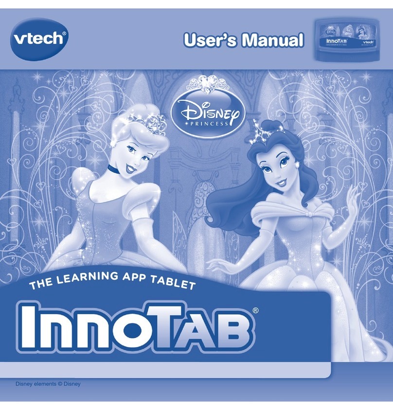 V-tech InnoTab Software - Disney Princess User manual