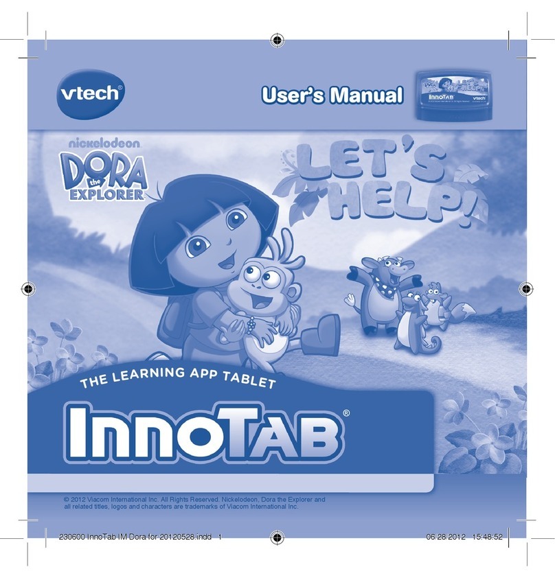 V-tech InnoTab Software - Dora The Explorer user manual