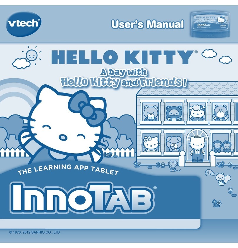 V-tech InnoTab 2 Learning App Tablet Pink User manual