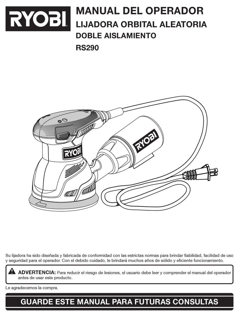 Ryobi RS290 Manual del operador