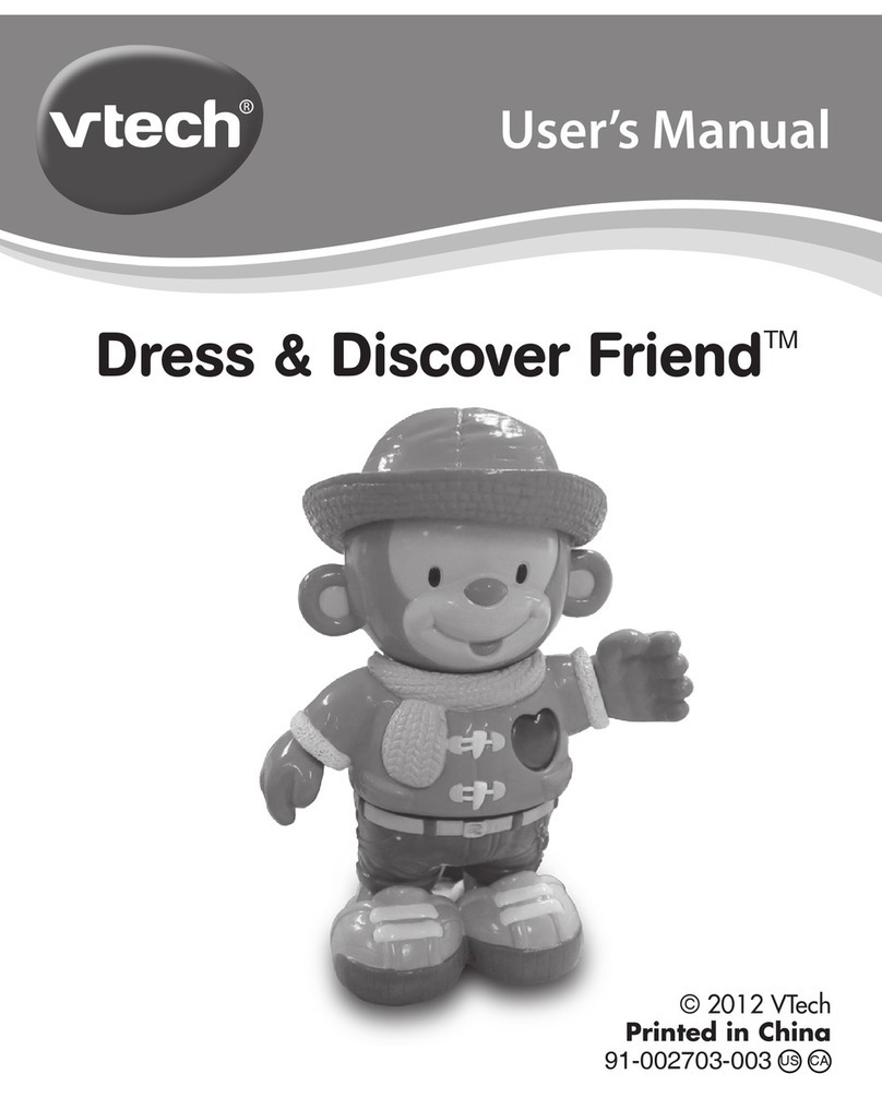 V-tech Dress & Discover Friend User manual