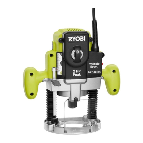 Ryobi RE180PL User guide