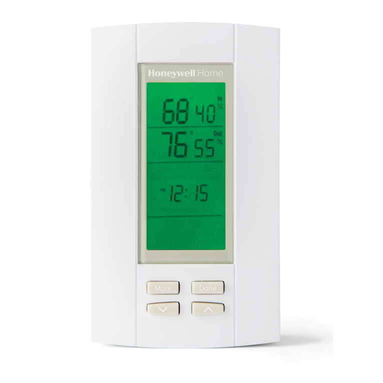 Honeywell DG115EZIAQ - TrueIAQ Digital IAQ Control User manual