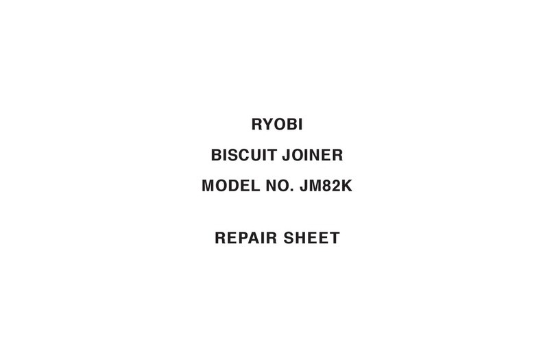 Ryobi JM82K Quick setup guide