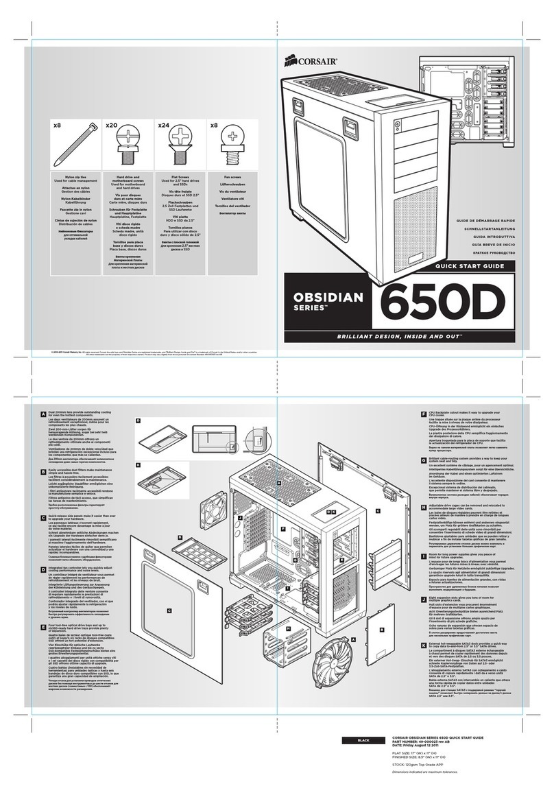 Corsair CC650DW User manual