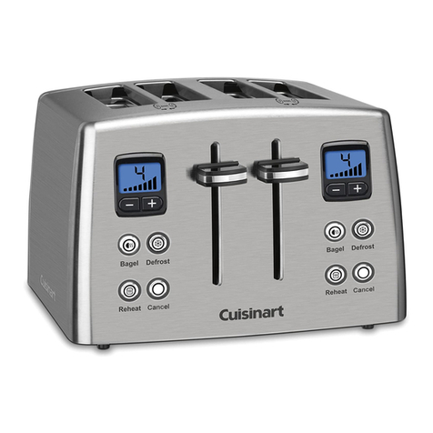 Cuisinart CPT-435 Instruction booklet Cuisinart CPT-435 Instruction booklet