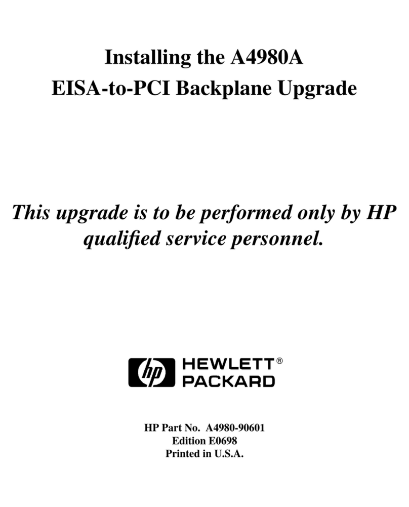 HP Model 744 - VME Workstation User manual