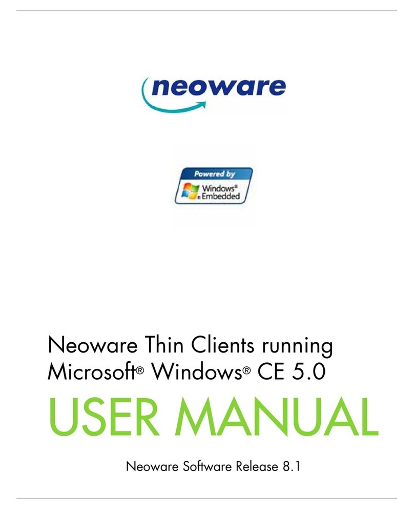 HP Neoware e370 - Thin Client User manual