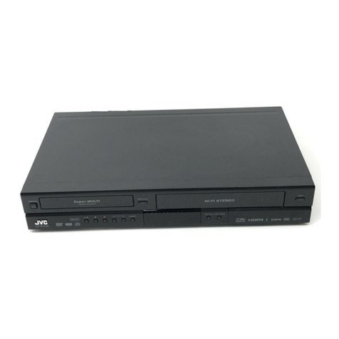 JVC DRMV100B - DVDr/ VCR Combo instructions