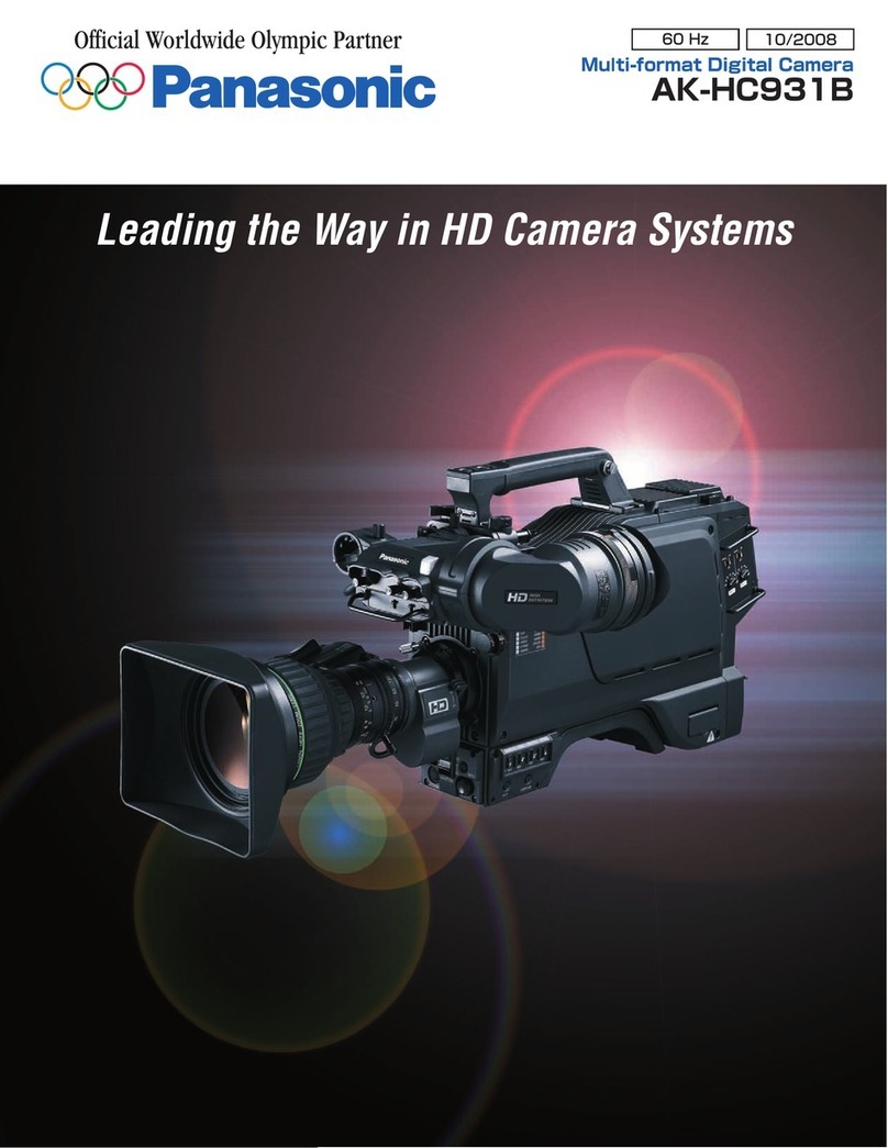 Panasonic AK-HC931B User manual