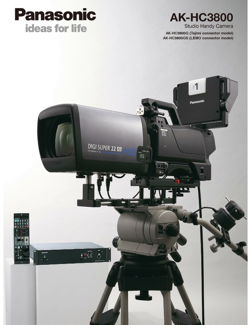 Panasonic AK-HC3800 User manual