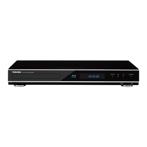 Toshiba BDX3000 owner's manual