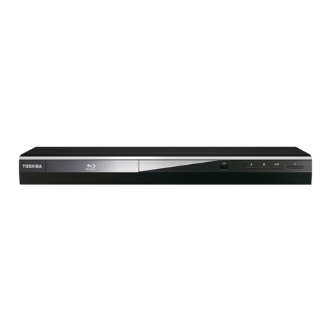 Toshiba BDX1200 User manual