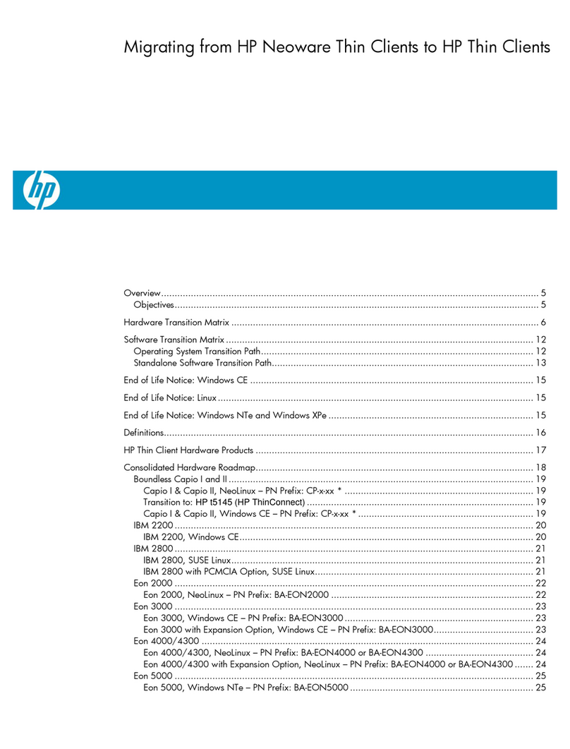 HP Neoware c50 - Thin Client Assembly Instructions