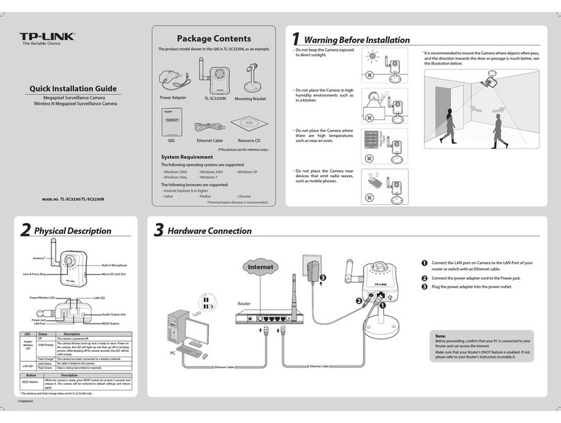 TP-Link TL-SC3230 User manual TP-Link TL-SC3230 User manual