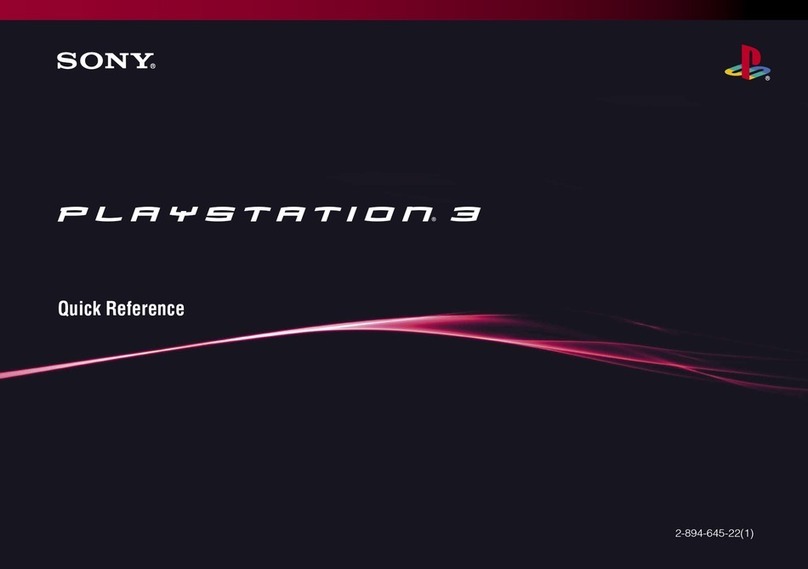 Sony Playstation 3 PS3 User manual