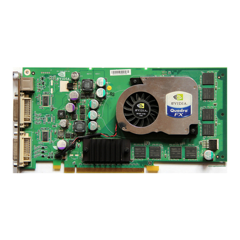 Nvidia FX1300 - Quadro FX 128MB Dual DVI-I PCIe Video... User manual