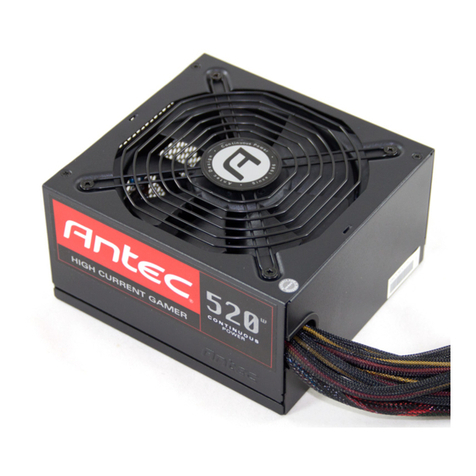 Antec HCG-520 User manual