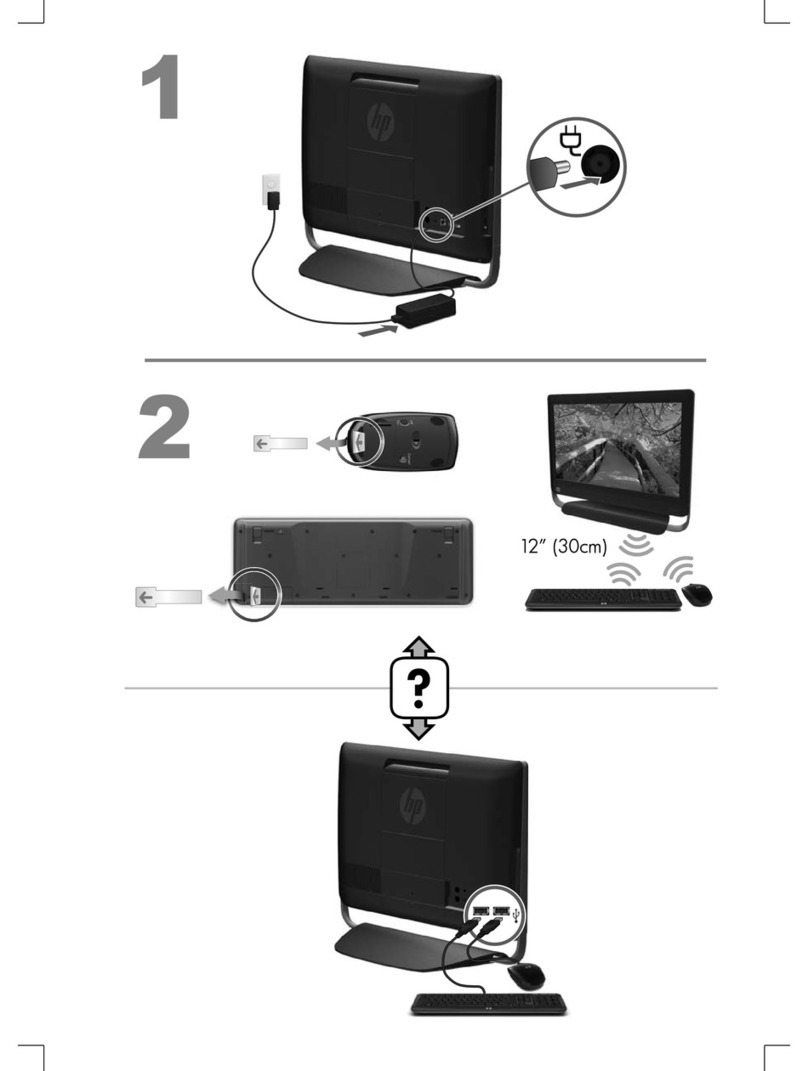 HP Omni 27-1100 User manual