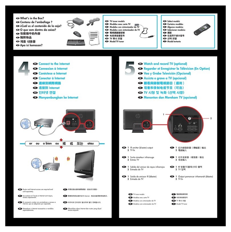 HP Omni 200-5300 - Desktop PC User manual