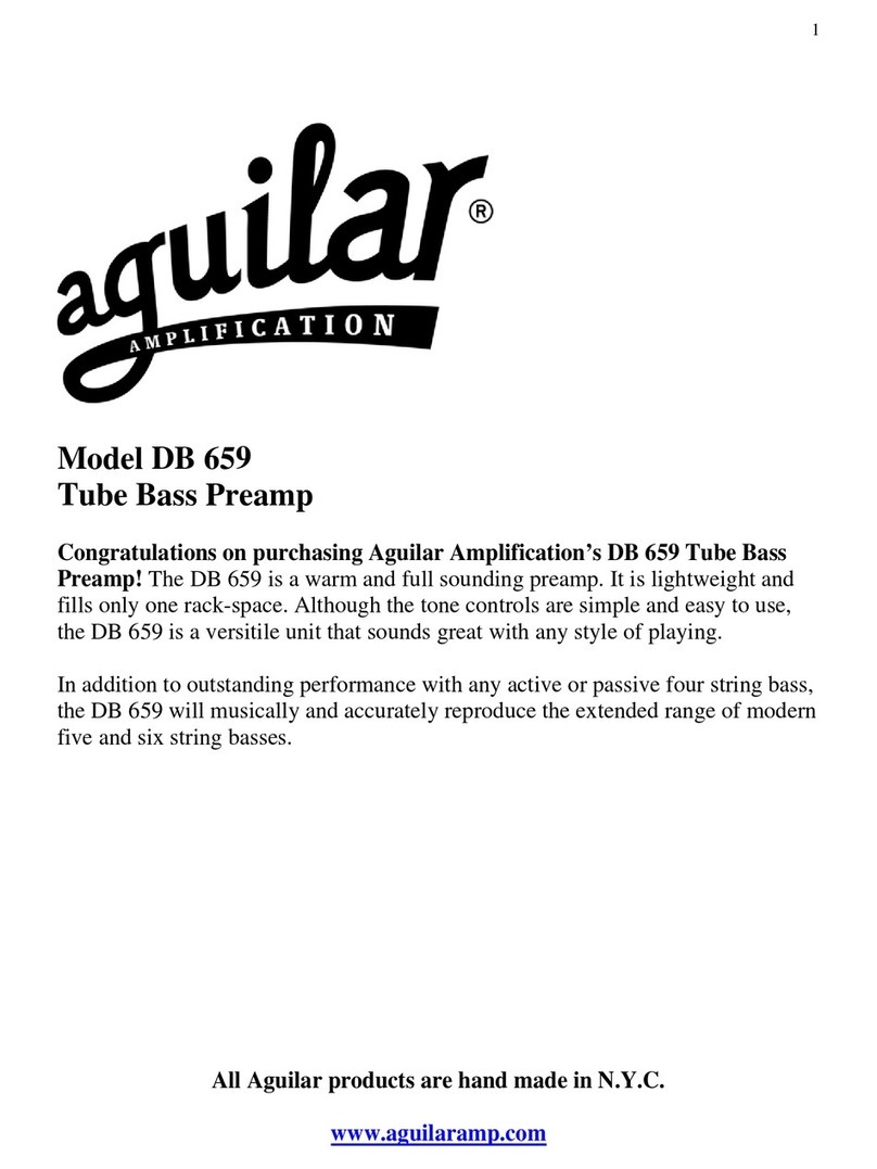 Aguilar DB 659 manual