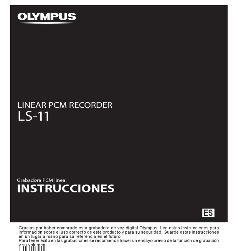 Olympus ls-11 - With RS30 Wireless Remote Samson CH700 LS11... User manual