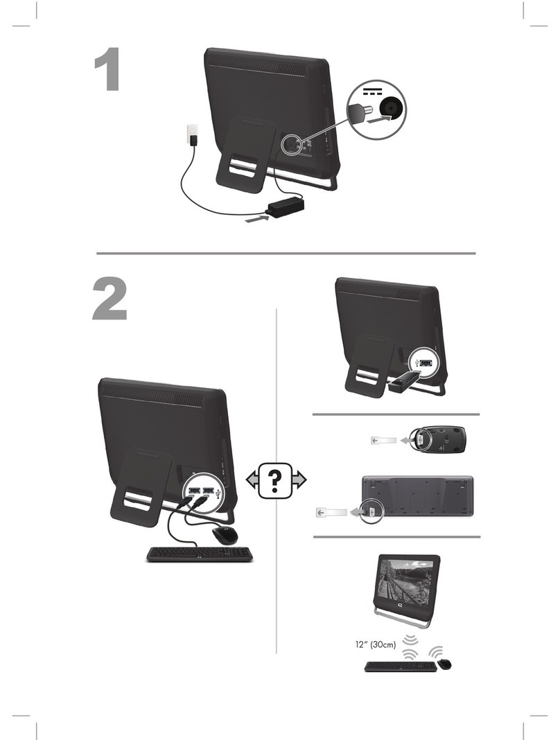 HP Omni 120-1300 Quick setup guide