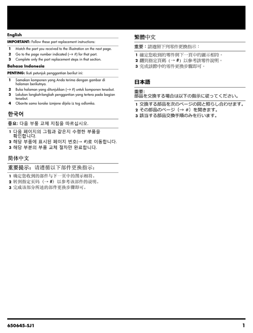HP Omni 105-5200 User manual