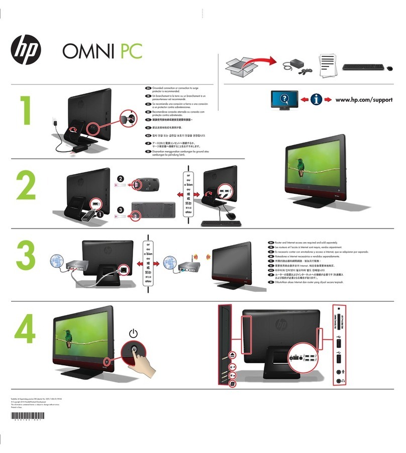 HP Omni 105-5200 How to use