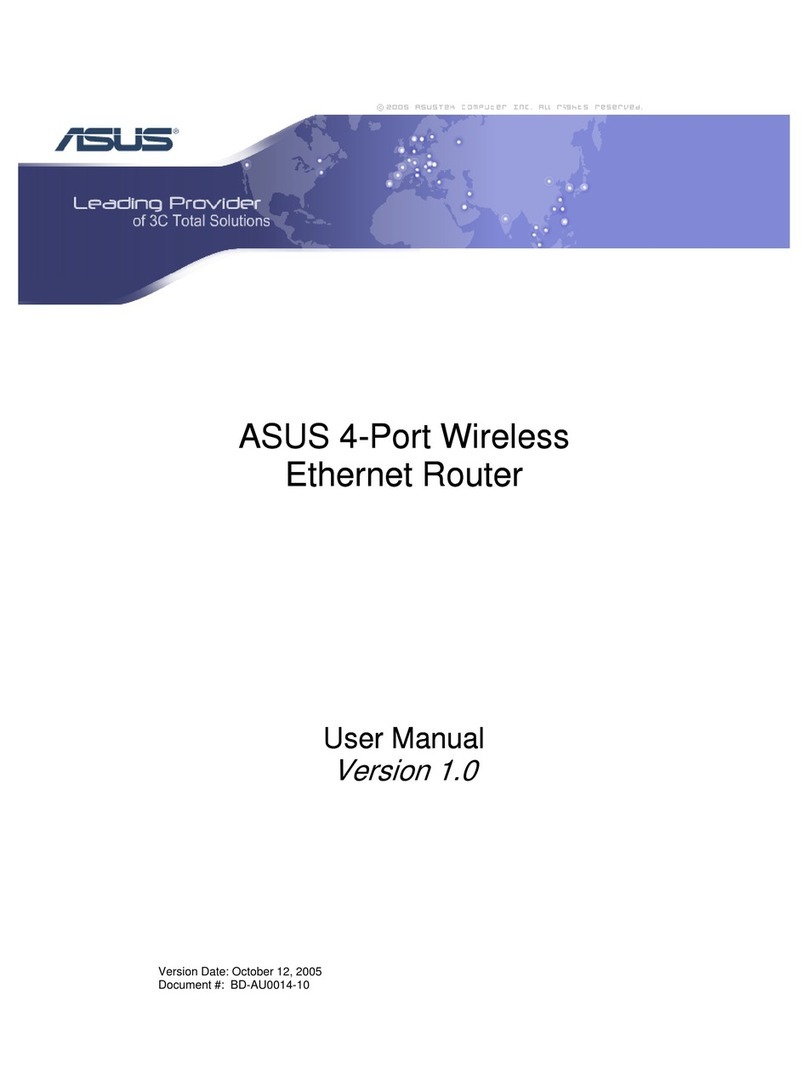 Asus AM604G - Wireless Router User manual