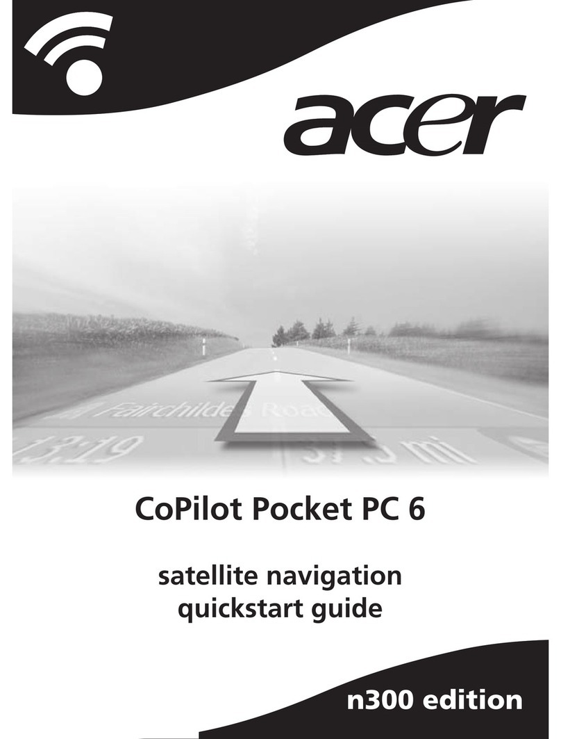 Acer CoPilot Pocket PC6 User manual