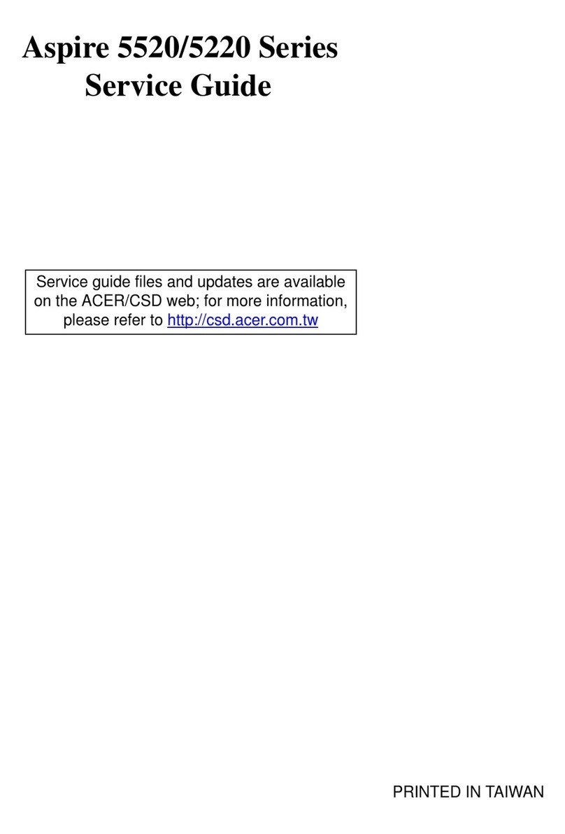 Acer Aspire 5520 Series Service guide